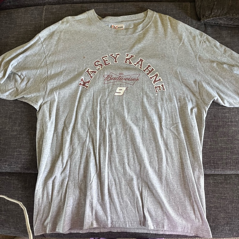 NASCAR Kasey Kahne tee-shirt with a small stain. Shows in the pictures!